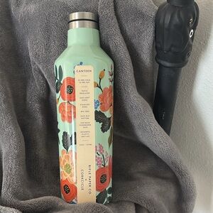 Corkcicle Floral Canteen - Mint and Coral